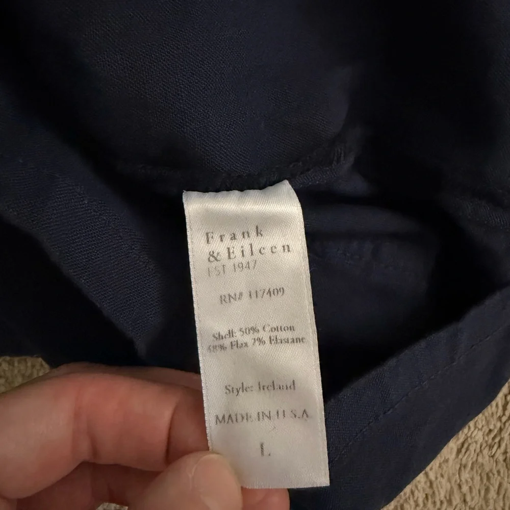 Frank & Eileen Ireland Jumpsuit Size Large_5